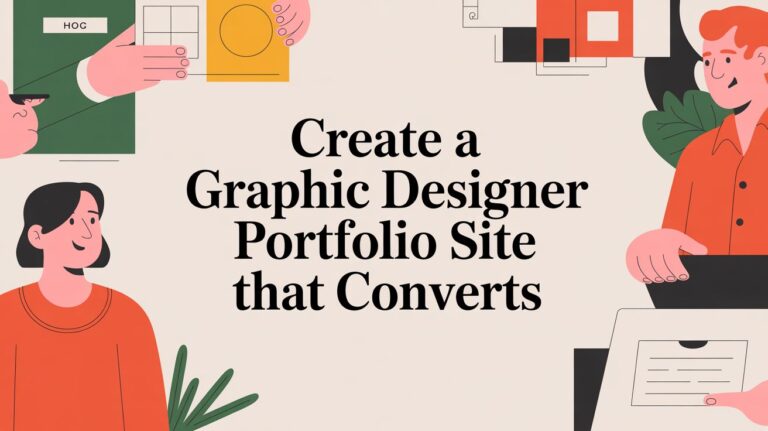 Create a Graphic Designer Portfolio Site That Converts