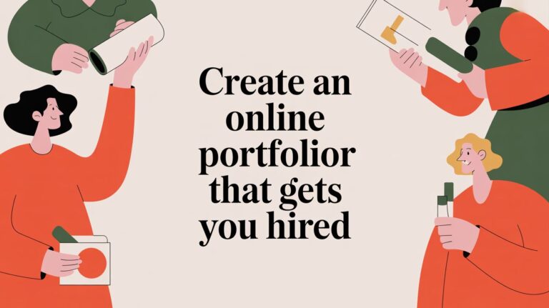 Create an Online Portfolio That Gets You Hired