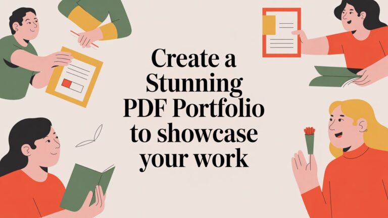 Create a Stunning PDF Portfolio to Showcase Your Work