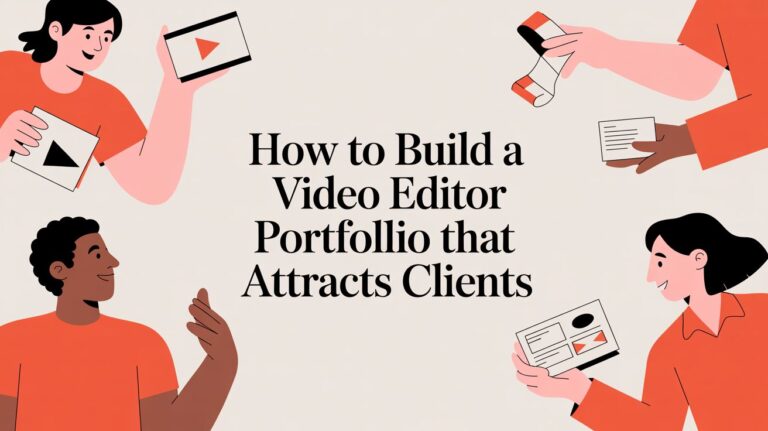 How to Build a video editor portfolio that attracts clients