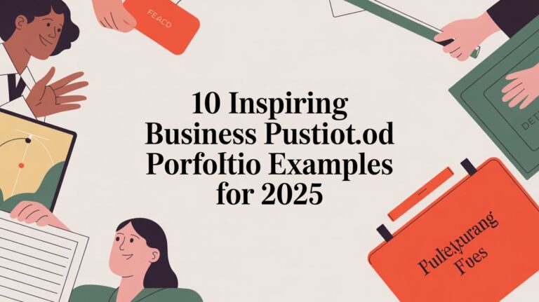 10 Inspiring business portfolio examples for 2025