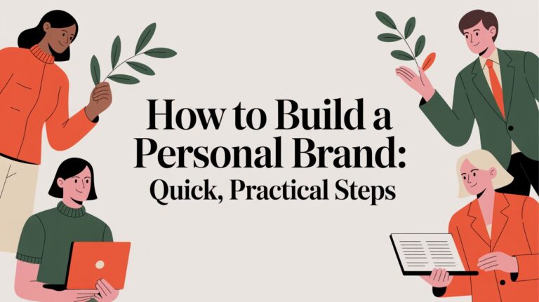 How to Build a Personal Brand: Quick, Practical Steps